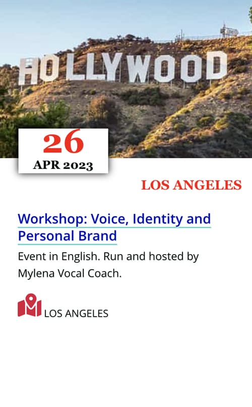 Vocal Coaching Workshop in Los Angeles