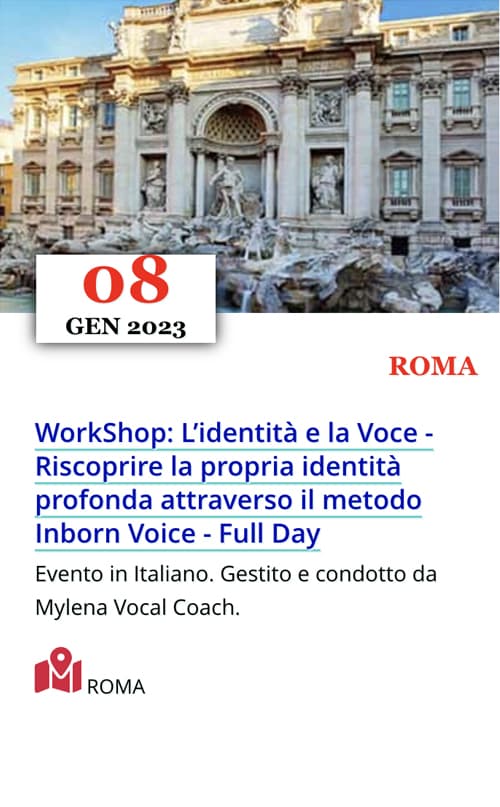 Workshop di Vocal Coaching a Roma