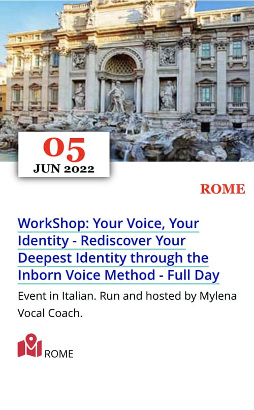 Vocal Coaching Workshop in Rome