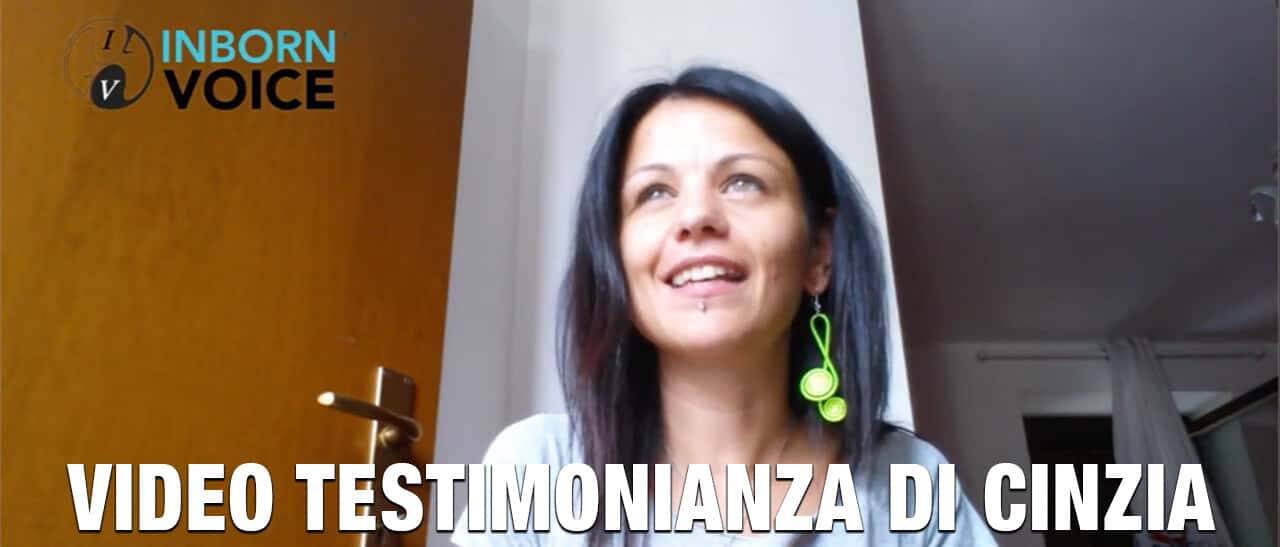 Video Testimonianza di Cinzia
