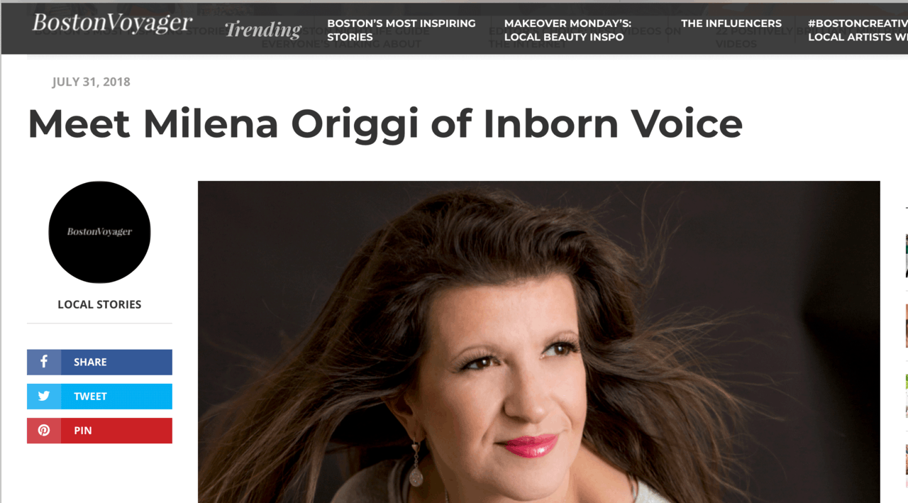 Intervista a Mylena Vocal Coach su Boston Voyager