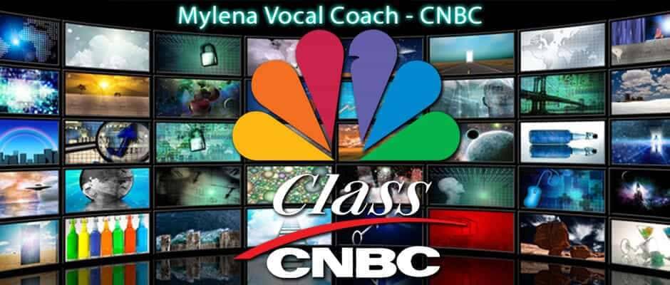 Mylena Vocal Coach interviewed by CNBC