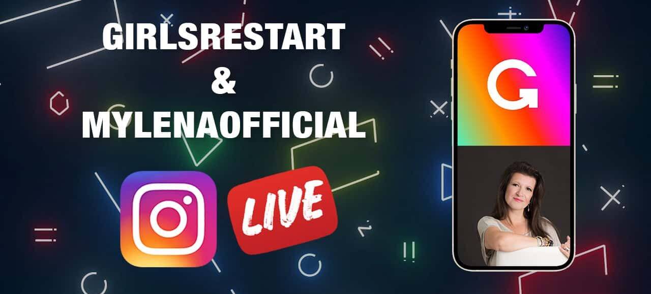 Live on Instagram with GirlsRestart – Women and voice: the leadership of the future