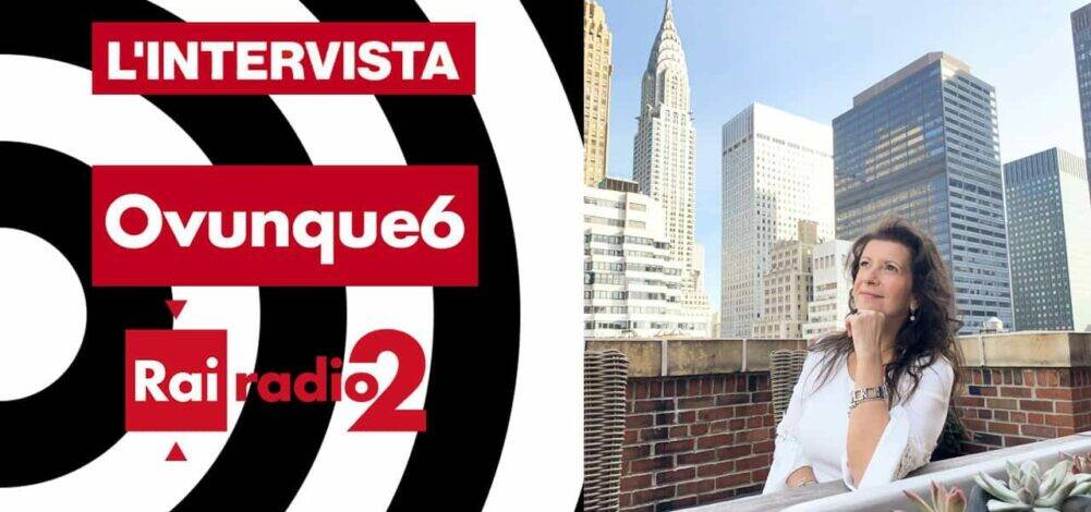 Interview released for Ovunque6, RAI Radio2 by Mylena Vocal Coach