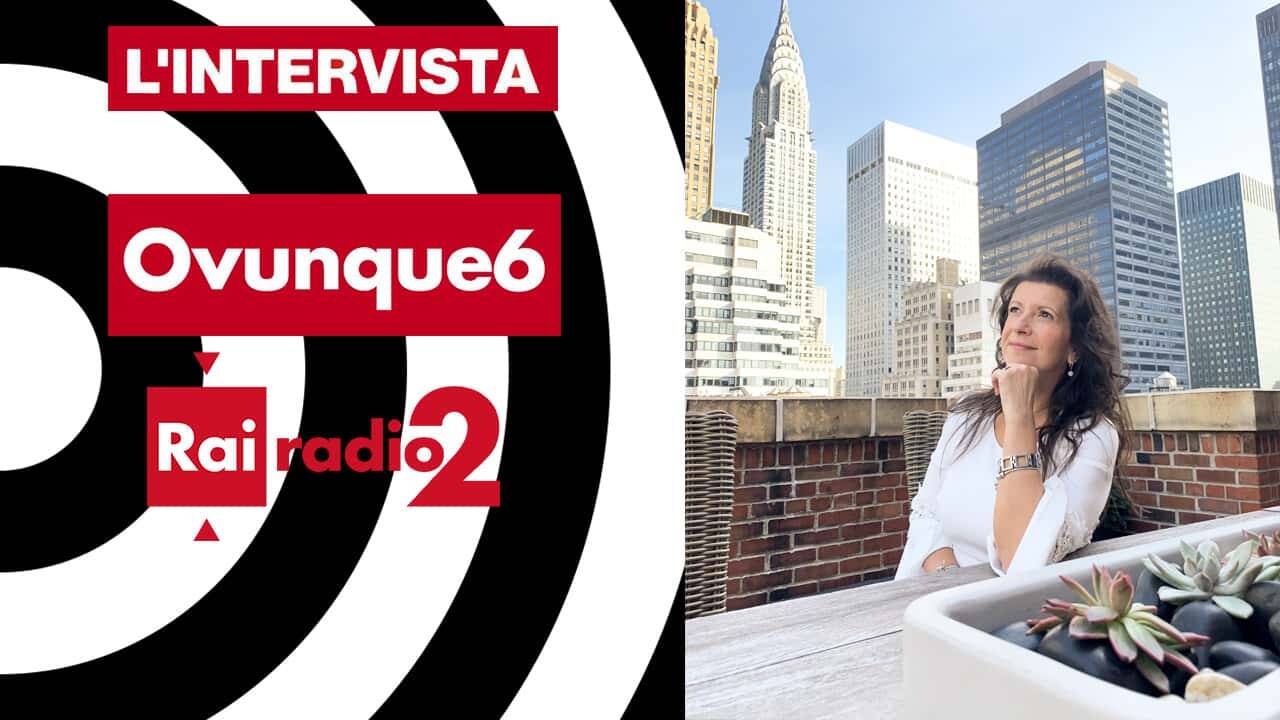  
Interview released for Ovunque6, RAI Radio2 by Mylena Vocal Coach				
