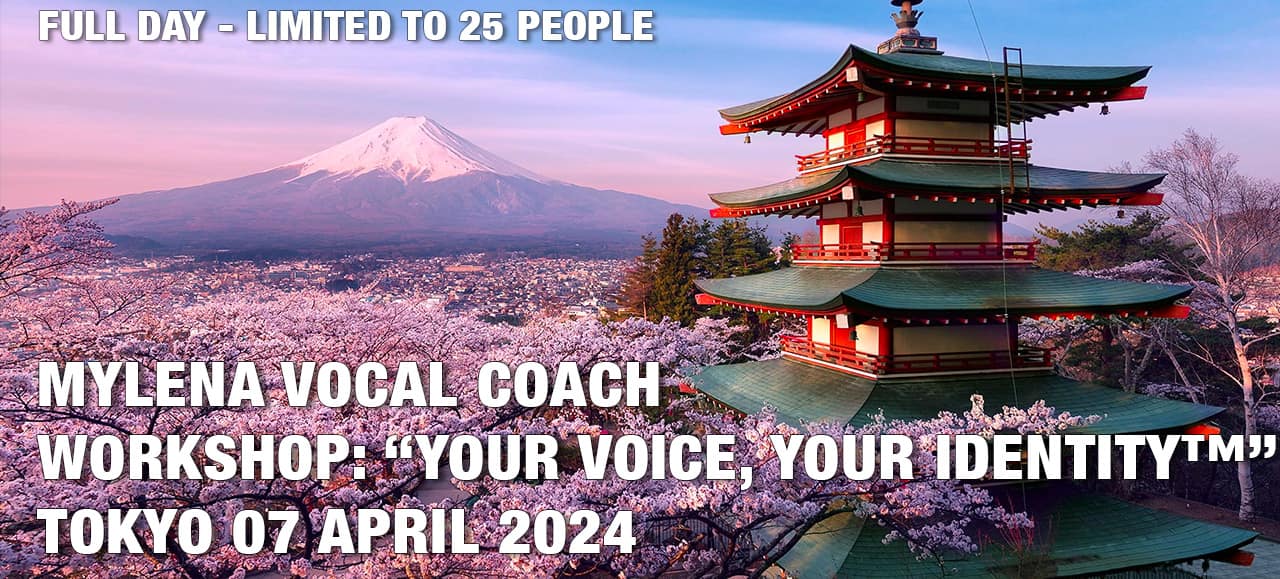 Workshop: Your voice, your identity – Tokyo April 07, 2024: Master your vocal expressiveness, love your voice and assert your identity