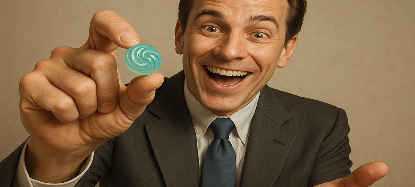 Sucked Lollipop: how to sell well-packaged illusions
