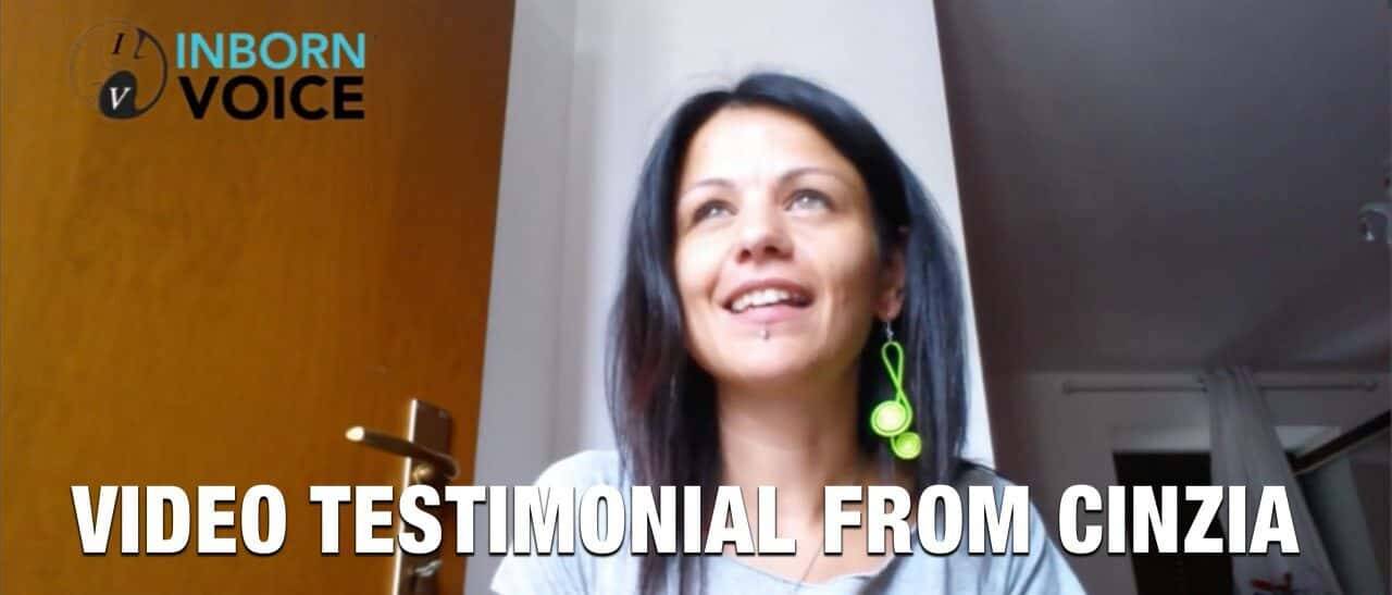 Video Testimonial from Cinzia