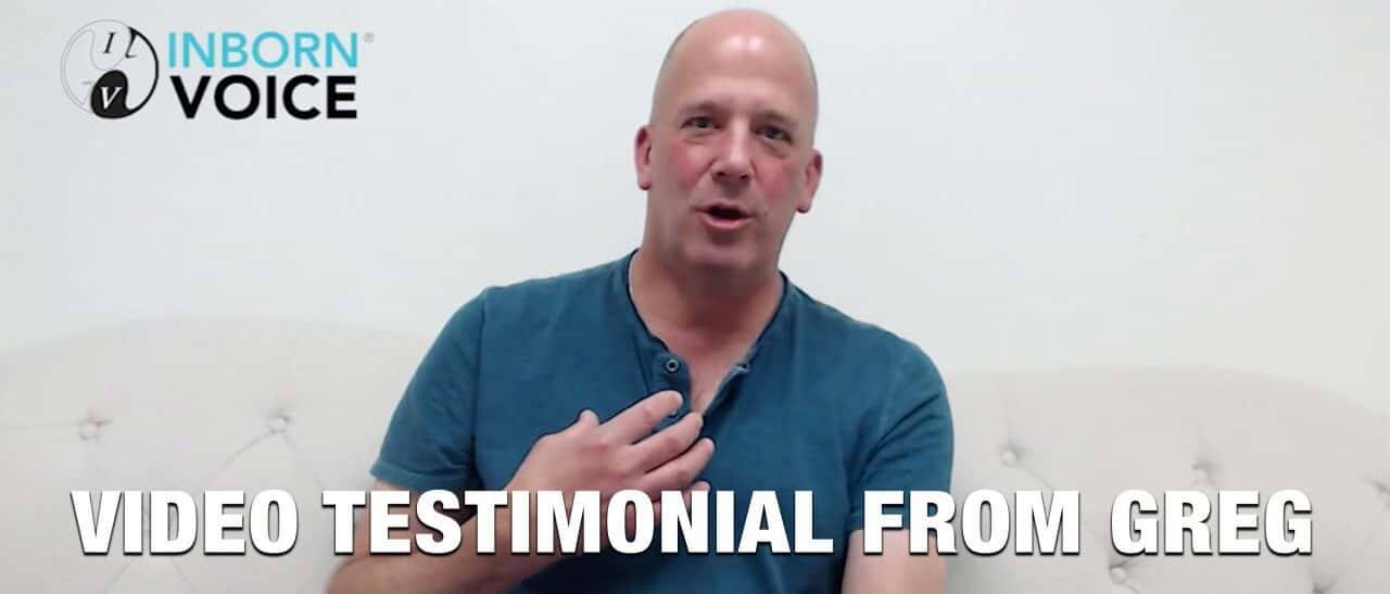 Video Testimonial from Greg